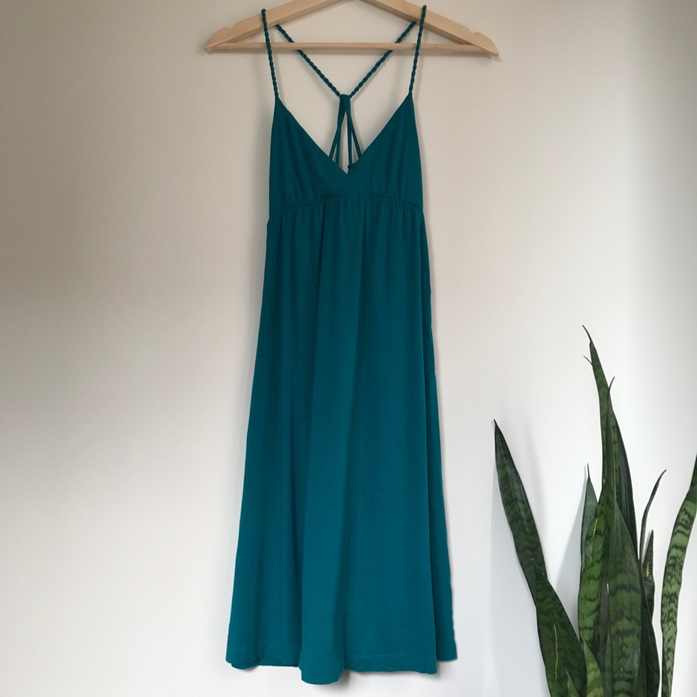 Urban Outfitters Teal Knit Dress